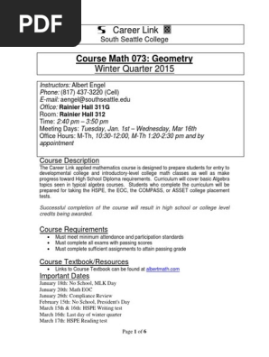 syllabus math 073 cl winter 2015