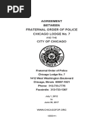 Chicago Police Department contract with the Fraternal Order of Police