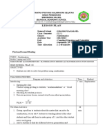 LESSON PLAN Combination (Wantini)