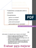 Evaluacion Del Desempeño