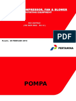 Pompa, Compressor Fan & Blower