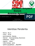 Laporan Kasus Anemia Aplastik