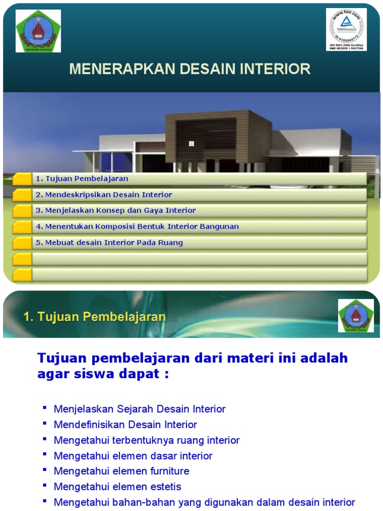 Menerapkan Desain Interior | PDF