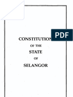 Constitution of the State of Selangor