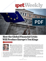 How The Global Financial Crisis Will Produce Europe's Ten Kings
