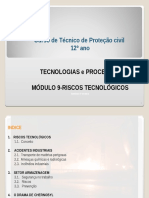 Proteção Civil Módulo 9 - Riscos Tecnologicos