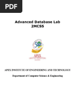 ADBMS Lab Manual