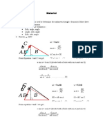 Sine Law Formula