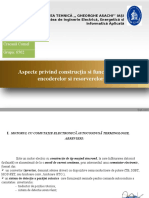 Aspecte Privind Construcţia Si Funcţionarea Encoderelor Si Resorverelor .