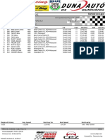 Suzuki Swift Kupa 2013 Pannoniaring Race 1