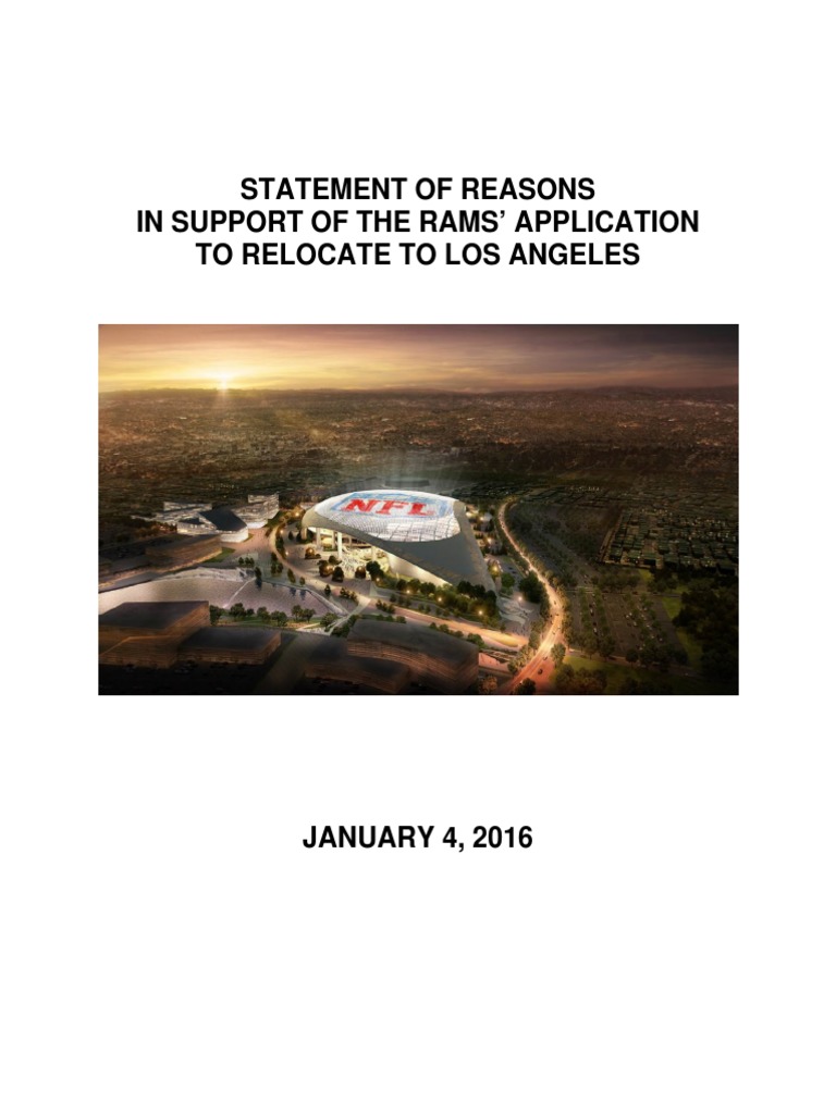 Rams Los Angeles Application | PDF