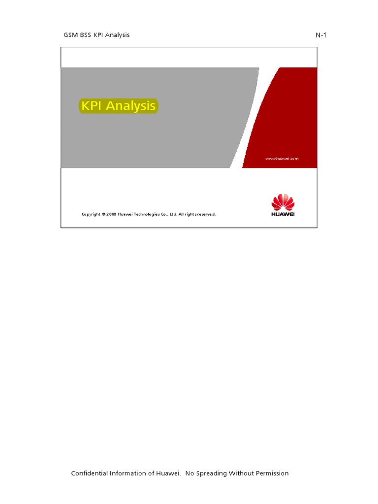 GSM BSS Analysis | PDF
