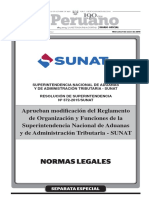 SUPERINTENDENCIA NACIONAL DE ADUANAS Y DE ADMINISTRACIÓN TRIBUTARIA - SUNAT RESOLUCIÓN DE SUPERINTENDENCIA Nº 372-2015/SUNAT