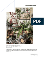 Design & Fashion: Deco Room With Plants Here and There