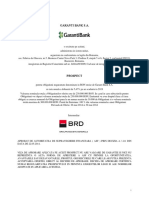 Garanti Bank Prospect Pentru Emisiunea de Obligatiuni PDF