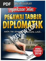 Contoh Soalan PTD Gred M41 2016