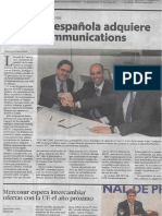 Empresa Española adquiere a EDF Communications