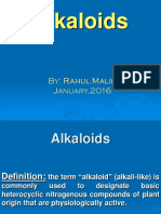 Alkaloids Introduction
