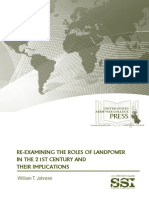 Re-examining the Roles of Landpower in the 21st Century and Their Implications