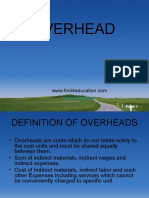 Types of Overheads