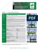 Hagstrom Drilling Jub Driller 1 Specification Sheet Final