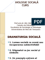 Psihologie Sociala Gavreliuc 10 Dramaturgia Sociala2