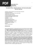 7.1 Influencia Social y Tacticas de Influencia