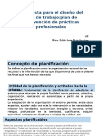 Propuesta para El Diseño Del Plan de Trabajo