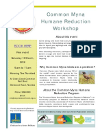 2016-03-12 Common Myna Humane Reduction Workshop - OCCA