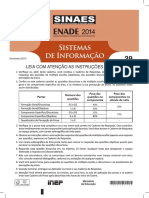 Enade 2014 - Sistemas de Informação