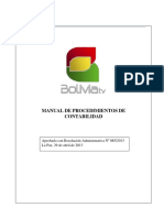 Manual de Procedimientos de Contabilidad