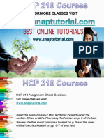 HCP 210 Apprentice Tutors/snaptutorial