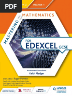 Mathematics For Edexcel GCSE - Foundation 2-Higher 1 (2015)