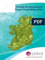 Transport Accessibility Index Oct 08