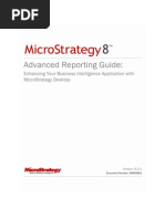 Download MicroStrategy 8 - Advanced Reporting Guide by Dell_2010_Scr SN29479740 doc pdf