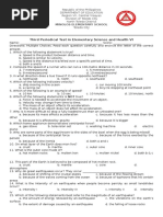 Third Periodical Test in Science VI