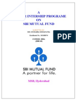 SOURAV'S SIP ON SBI MUTUAL FUND(FRONT PAGE DESIGN)