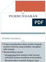 Pembundaran