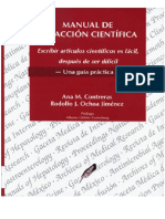 Manual de redaccion Articulos Cientificos, una guia