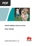 WS329 300Mbps Wireless Router User Guide WS329 01 English Channel PDF