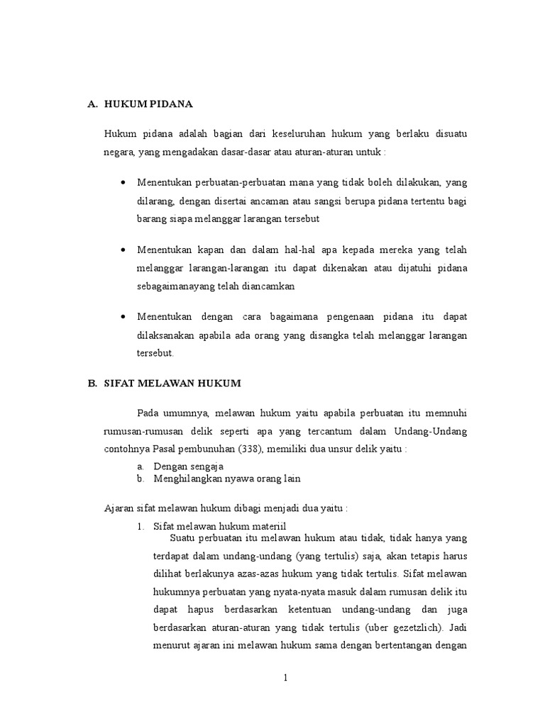 hukum pidana