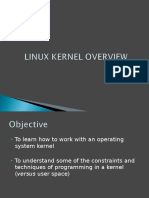 Linux Kernel Overview   