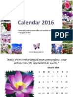 Calendar 2016 - NLP Concept