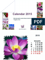 Calendar 2015 - NLP Concept