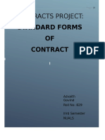 Standard Form Contracts