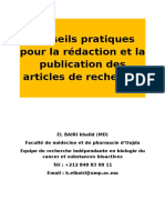 Consignes Et Conseils (Rédaction Et Publication D_articles)