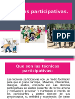 Técnicas Participativas