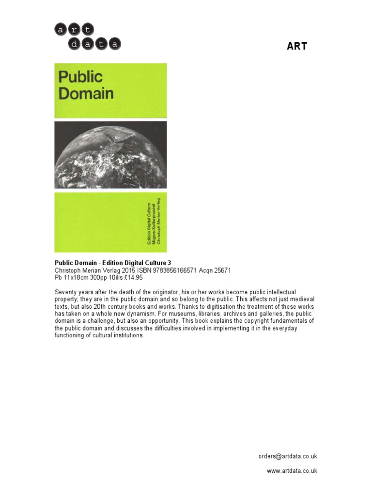 Public Domain | PDF