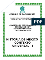 Cuaderno de Actividades Historia I