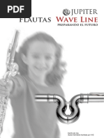 Flauta infantil Jupiter Waveline 